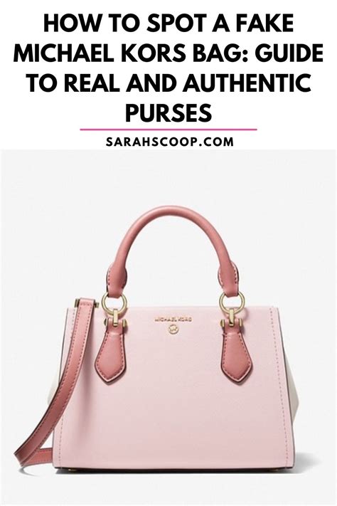 fake michael kors bag how to tell|michael kors serial number checker.